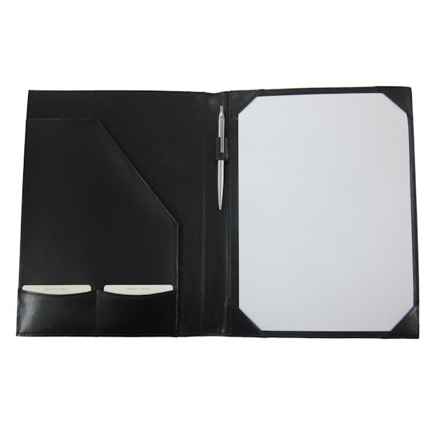 Contract folder A4 leather
